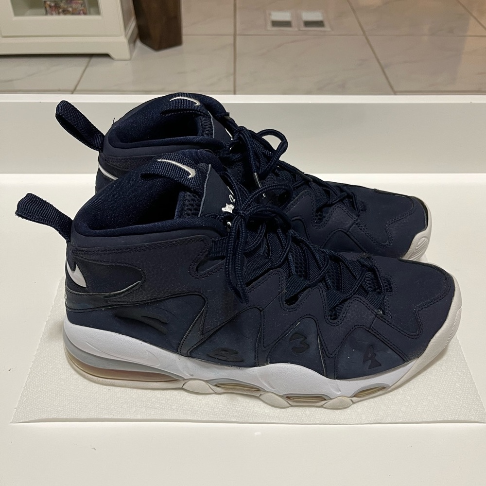 Nike Air Max CB 34 Basketball Shoes - Navy Sneakers - Size 12